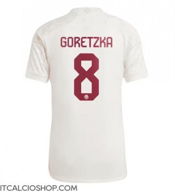 Bayern Munich Leon Goretzka #8 Terza Maglia 2023-24 Manica Corta